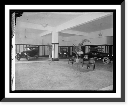Trew Motor Co. show room, Washington, D.C, Antique Wall Art