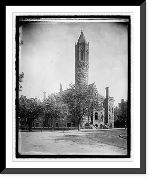 Historic Framed Print, Eastern Presbyterian Church,  17-7/8" x 21-7/8"