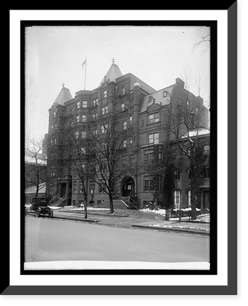 Historic Framed Print, Gordon Hotel, [Washington, D.C.],  17-7/8" x 21-7/8"