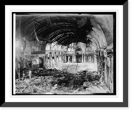 Willard hotel, Washington, D.C., fire, 4/23/22, Antique Poster