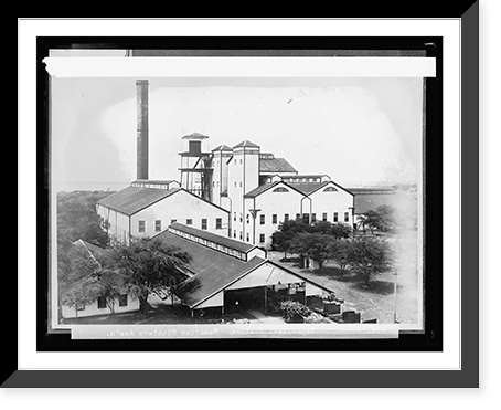 Historic Framed Print, Experiment Station. Hawaiian Planters Ass'n.,  17-7/8" x 21-7/8"