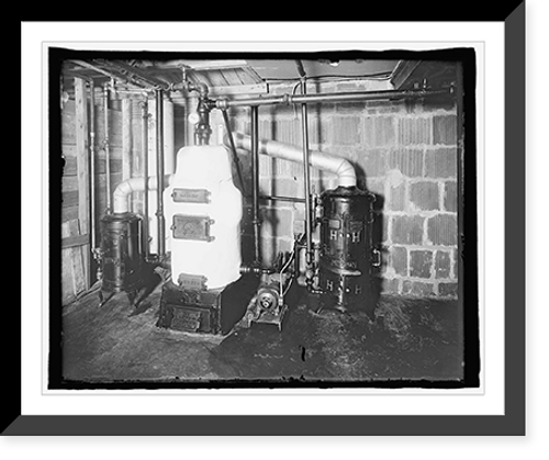 Historic Framed Print, [Furnace],  17-7/8" x 21-7/8"