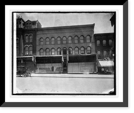 Lee Bldg., formerly 10 & I, Washington, D.C., raised for Metropolitan Theater Classic, Historic Print