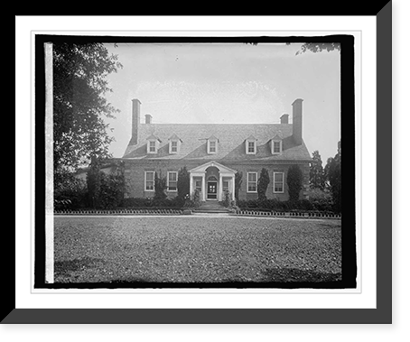 Gunston Hall, Virginia - 18, Historic Print