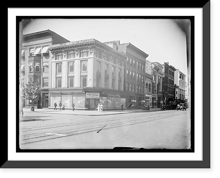 Young & Simons Demoll bldg., 120 G, N.W., Washington, D.C, Historic Print