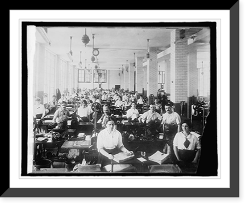 Historic Framed Print, Bureau Printing & Engraving, [Washington, D.C.] - 6,  17-7/8" x 21-7/8"