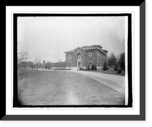 Historic Framed Print, Govt. Hospital for Insane, Hitchcock Hall, [Washington, D.C.],  17-7/8" x 21-7/8"