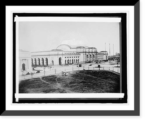 Historic Framed Print, Union Station, [Washington, D.C.] - 7,  17-7/8" x 21-7/8"