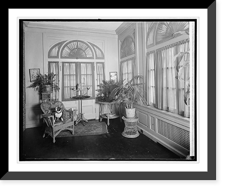 Historic Framed Print, Home of Mary Roberts Rinehart,  17-7/8" x 21-7/8"