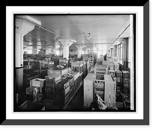 Historic Framed Print, Ford Motor Co. interior - 2,  17-7/8" x 21-7/8"