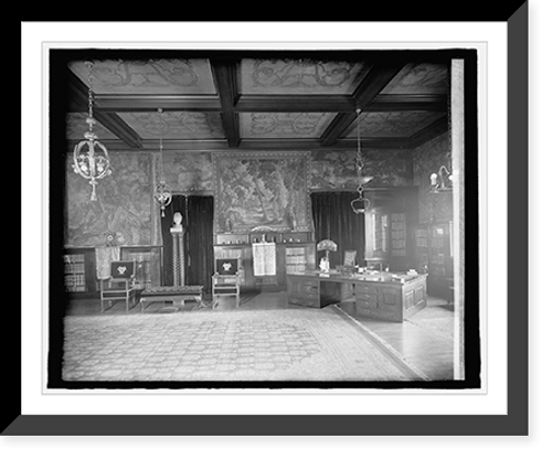 Historic Framed Print, Mexican Embassy, [Washington, D.C.], drawing room - 2,  17-7/8" x 21-7/8"