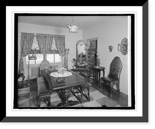 Historic Framed Print, Cathedral Mansions, [Washington, D.C.],  17-7/8" x 21-7/8"