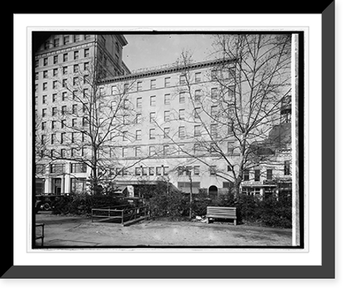 Historic Framed Print, National Theater, [Washington, D.C.], Standard Eng. Co.,  17-7/8" x 21-7/8"