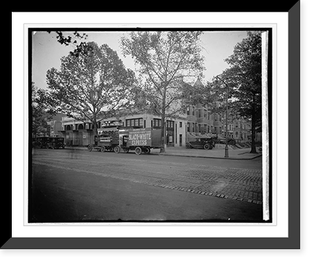 J.C. Barker Motor Co., 14th & Irving St., Washington, D.C. Classic, Vintage Poster