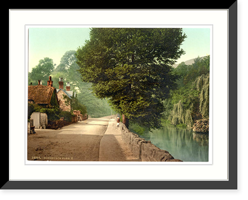 Historic Framed Print, Bonchurch Pond II. Isle of Wight England,  17-7/8" x 21-7/8"