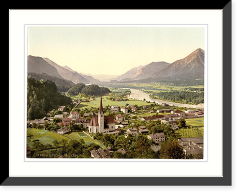 Historic Framed Print, Brixlegg Tyrol Austro-Hungary,  17-7/8" x 21-7/8"