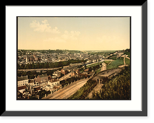 Historic Framed Print, Namur Belgium,  17-7/8" x 21-7/8"