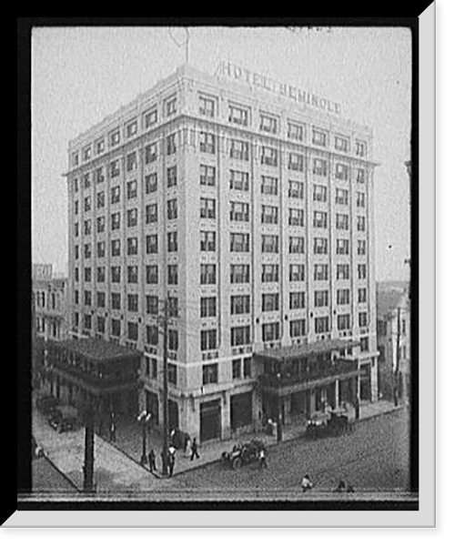 Historic Framed Print, [Hotel Seminole, Jacksonville, Fla.],  17-7/8" x 21-7/8"