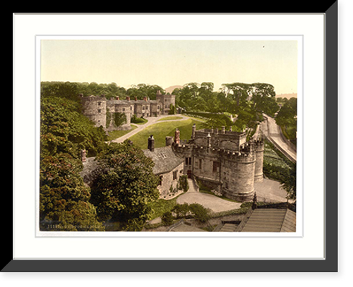 Historic Framed Print, Skipton Castle Yorkshire England,  17-7/8" x 21-7/8"