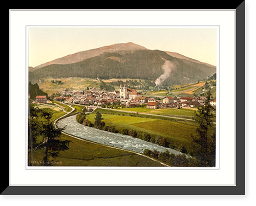 Historic Framed Print, Steinach Tyrol Austro-Hungary,  17-7/8" x 21-7/8"