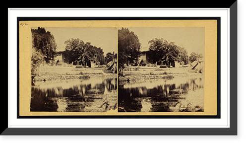 Historic Framed Print, Belmont Cottage,  17-7/8" x 21-7/8"