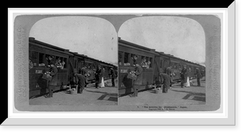 Historic Framed Print, Ten minutes for refreshments Japan,  17-7/8" x 21-7/8"