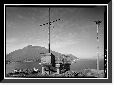 Naval Operating Base Dutch Harbor & Fort Mears, Joint Command Post, Unalaska, Aleutian Islands, AK - 3 Classic, Vintage Wall Art