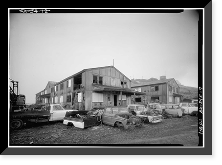 Naval Operating Base Dutch Harbor & Fort Mears, Administration Building, Unalaska, Aleutian Islands, AK - 7 Classic, Vintage Poster