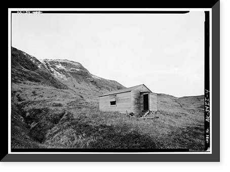 Naval Operating Base Dutch Harbor & Fort Mears, Unalaska Valley Cantonment Cabana Colony, Unalaska, Aleutian Islands, AK - 4, Antique Wall Art