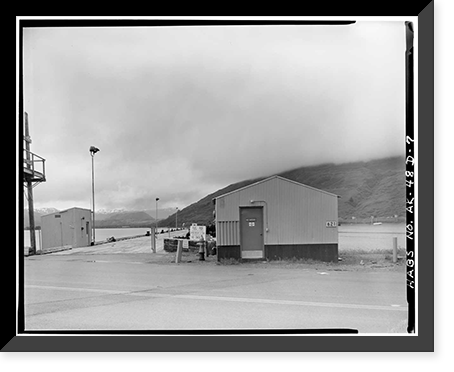 U.S. Coast Guard Station, Fuel Pier, Womens Bay, St. Paul Harbor, Kodiak, Kodiak Island Borough, AK - 7, Vintage Wall Art