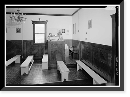 Three Saints Russian Orthodox Church, Kodiak Island, Old Harbor, Kodiak Island Borough, AK - 11, Vintage Print