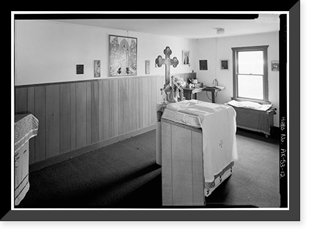 Three Saints Russian Orthodox Church, Kodiak Island, Old Harbor, Kodiak Island Borough, AK - 12 Classic, Antique Poster