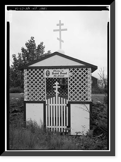 Three Saints Russian Orthodox Church, Kodiak Island, Old Harbor, Kodiak Island Borough, AK - 14, Historic Reproduction