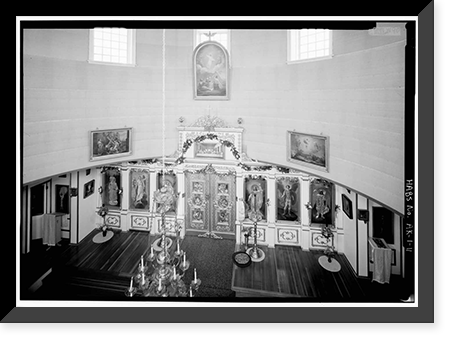 Saint Michael's Cathedral, Lincoln Street, Sitka, Sitka Borough, AK - 11, Historic Print