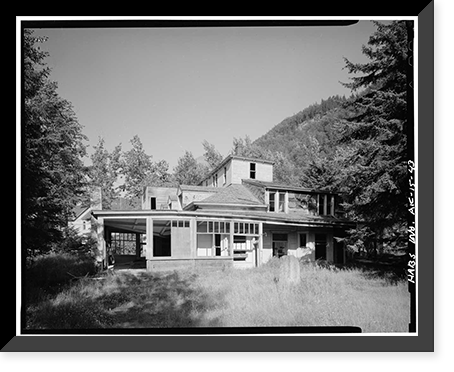 Antique Architecture - City of Skagway, Skagway - Historic Wall Art (2)