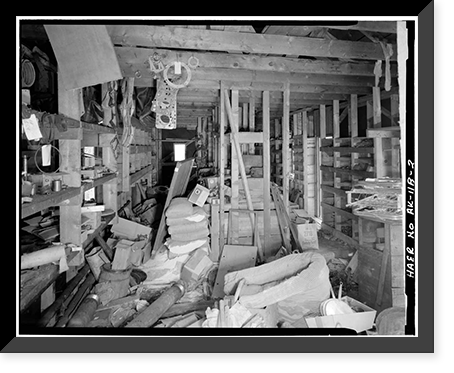 Gold Placers Incorporated, Warehouse, Near Coal Creek & Yukon River, Eagle vicinity, Southeast Fairbanks Census Area, AK - 2, Vintage Poster