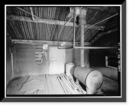 Valdez-Fairbanks Trail Roadhouses, Sullivan Roadhouse, Fort Greely, AK - 14, Historic Reproduction