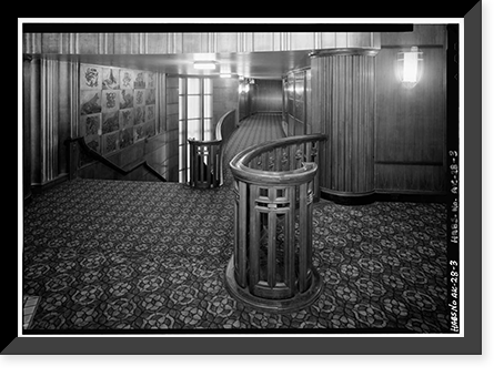 Historic Framed Print, Fourth Avenue Theatre, 630 West Fourth Avenue, Anchorage, Anchorage, AK - 3,  17-7/8" x 21-7/8"