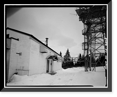 Rabbit Creek White Alice Site, Radio Relay Station, Anchorage, Anchorage, AK - 5, Vintage Poster