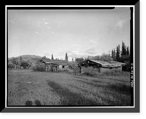 Historic Framed Print, Town of Chisana, Chisana, Valdez-Cordova Census Area, AK - 3,  17-7/8" x 21-7/8" Historic Framed Print, Town of Chisana, Chisana, Valdez-Cordova Census Area, AK - 3,  17-7/8" x 21-7/8"
