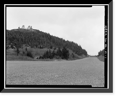 Boswell Bay White Alice Site, Cordova vicinity, Valdez-Cordova Census Area, AK, Vintage Print