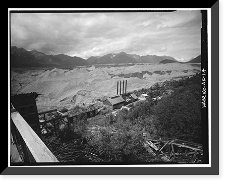 Kennecott Copper Corporation, On Copper River & Northwestern Railroad, Kennicott, Valdez-Cordova Census Area, AK - 4, Antique Poster