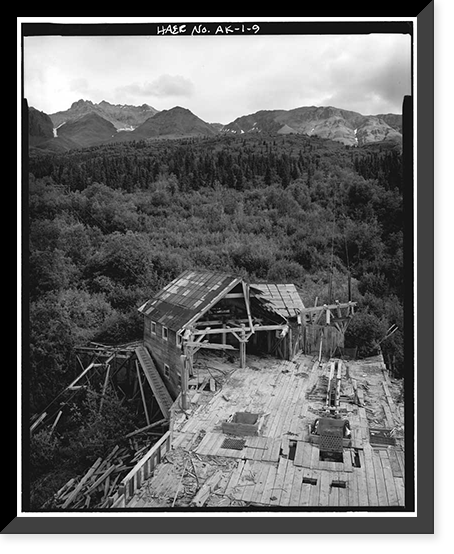 Kennecott Copper Corporation, On Copper River & Northwestern Railroad, Kennicott, Valdez-Cordova Census Area, AK - 9, Vintage Poster