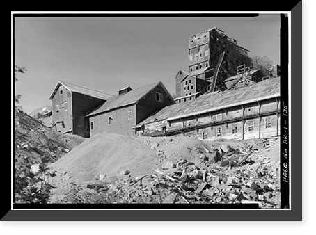 Kennecott Copper Corporation, On Copper River & Northwestern Railroad, Kennicott, Valdez-Cordova Census Area, AK - 130, Antique Wall Art