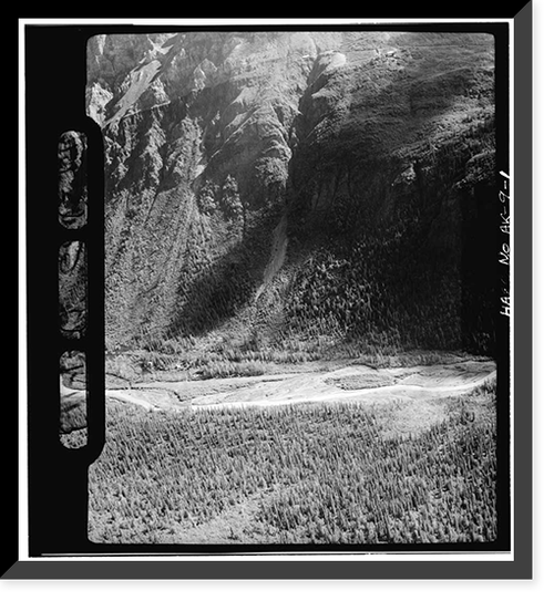 Green Butte Copper Company, McCarthy Creek 12 miles Northeast of McCarthy, McCarthy vicinity, Valdez-Cordova Census Area, AK Classic, Historic Print