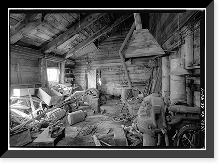 Green Butte Copper Company, Portal Shed, McCarthy Creek 12 miles Northeast of McCarthy, McCarthy vicinity, Valdez-Cordova Census Area, AK - 4, Vintage Poster