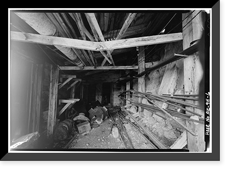 Green Butte Copper Company, Portal Shed, McCarthy Creek 12 miles Northeast of McCarthy, McCarthy vicinity, Valdez-Cordova Census Area, AK - 6, Historic Print