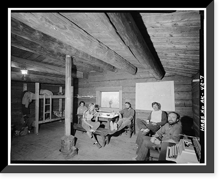 Frank Slaven Roadhouse, Yukon River at Coal Creek, Circle vicinity, Yukon-Koyukuk Census Area, AK - 6 Classic, Antique Wall Art