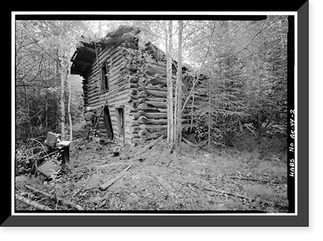 Woodchopper Roadhouse, Yukon River, Circle vicinity, Yukon-Koyukuk Census Area, AK - 2 Classic, Historic Print