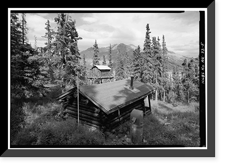 Pearson Cabin, near Toklat River, McKinley Station, AK - 5 Classic, Antique Poster